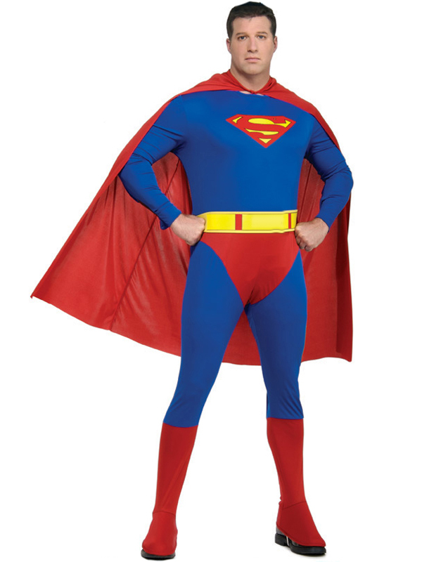Superman Cosplay Halloween Costume Plus Size